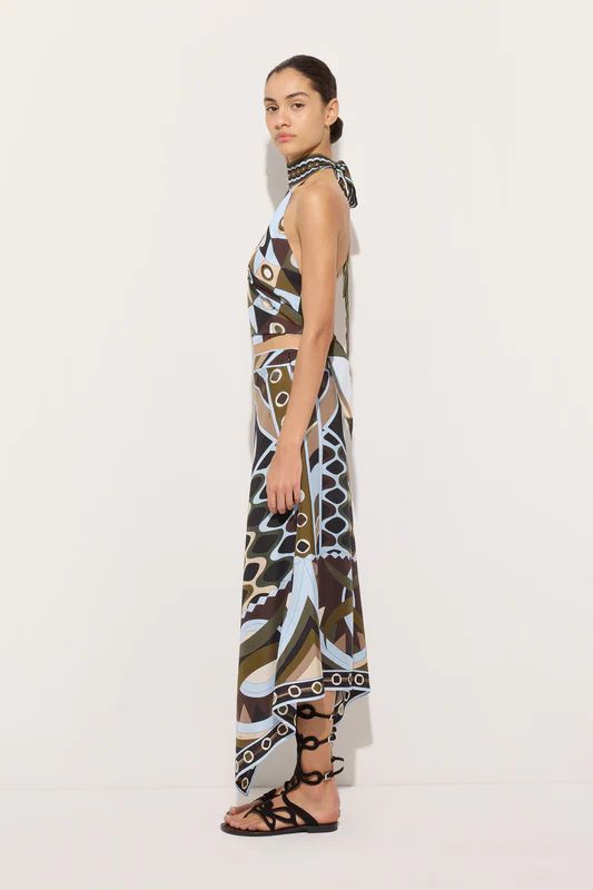 PUCCI Occhi-print Halter Set