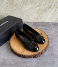 Chanel Ballet flats - Crocodile embossed patent