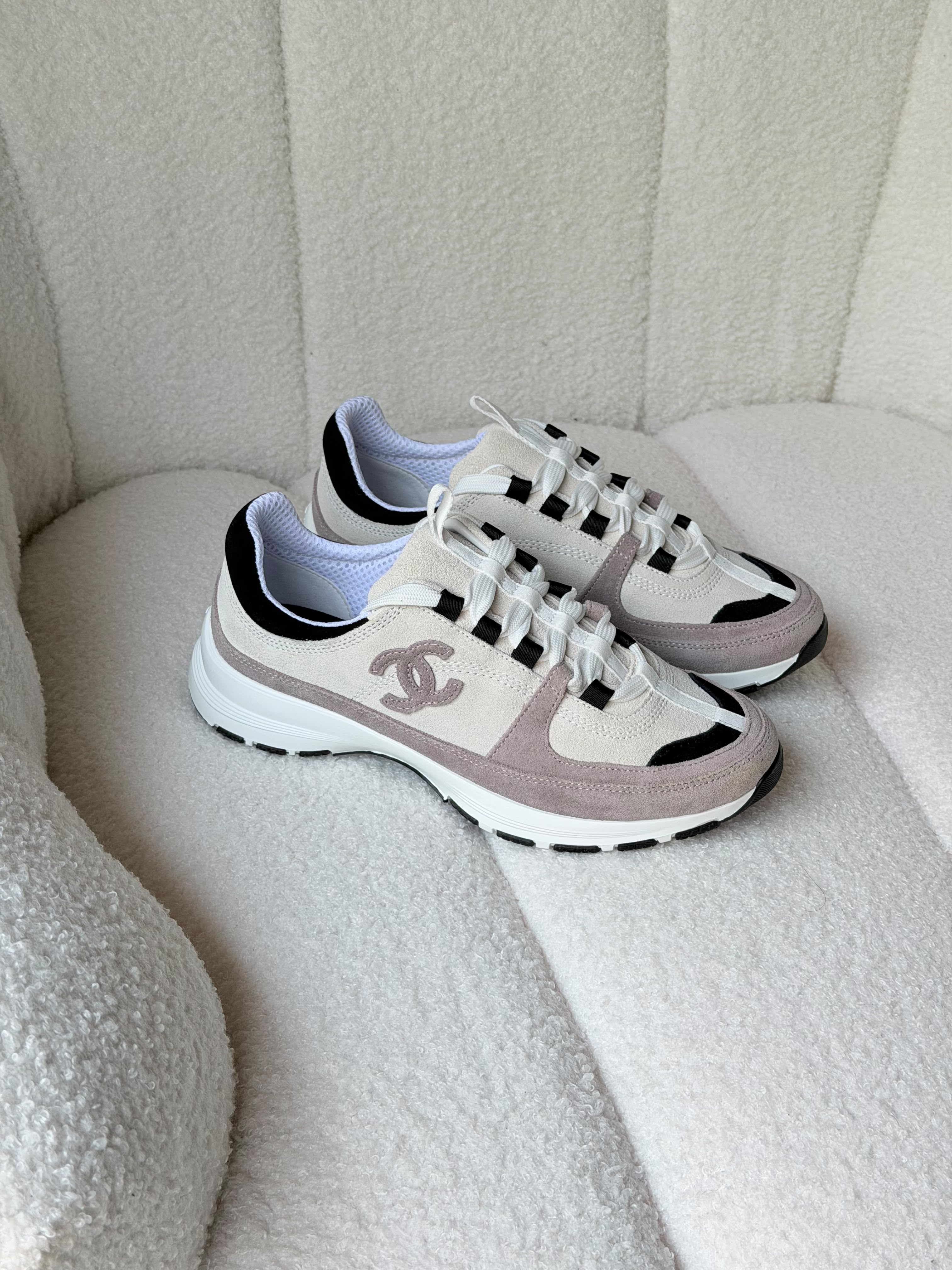 Chanel Trainers - Calfskin & suede calfskin