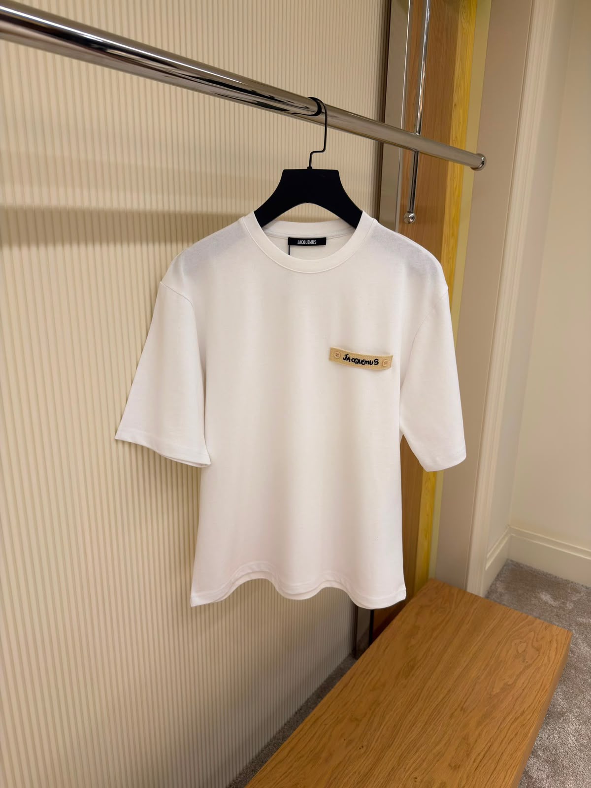 Jacquemus The Plage logo-patch T-shirt