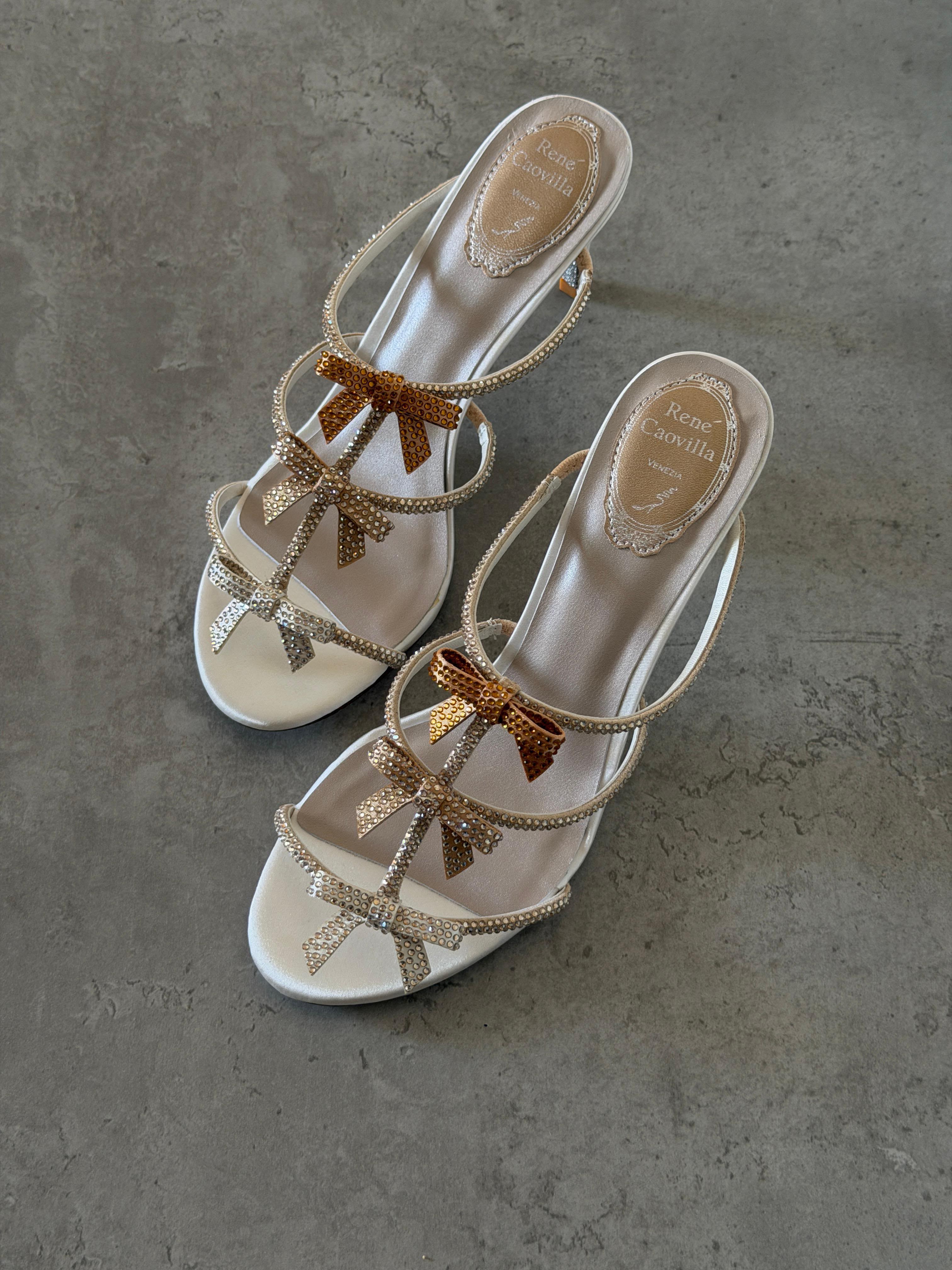 René Caovilla Caterina sandals