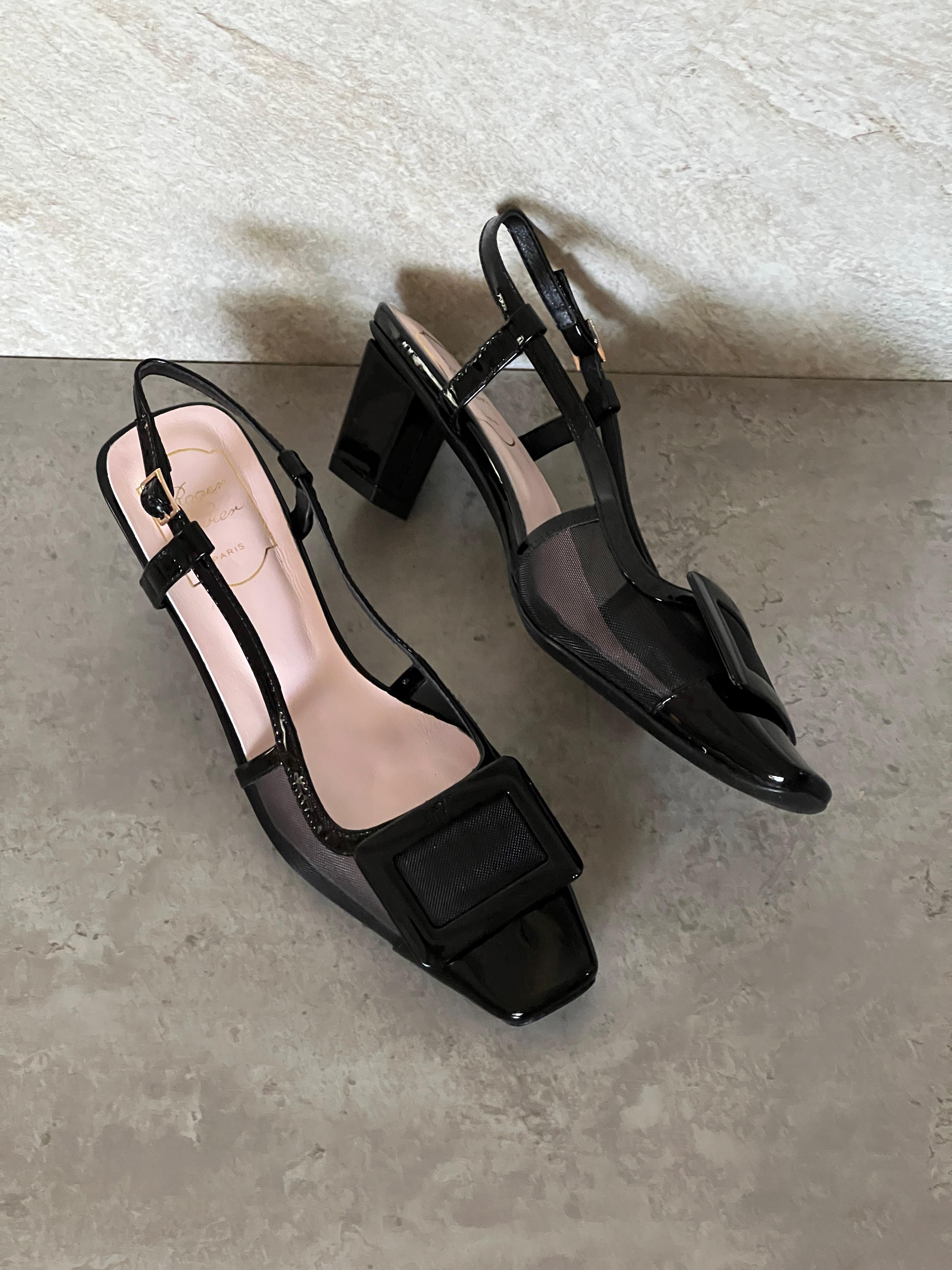 Roger Vivier Belle Vivier slingback pumps