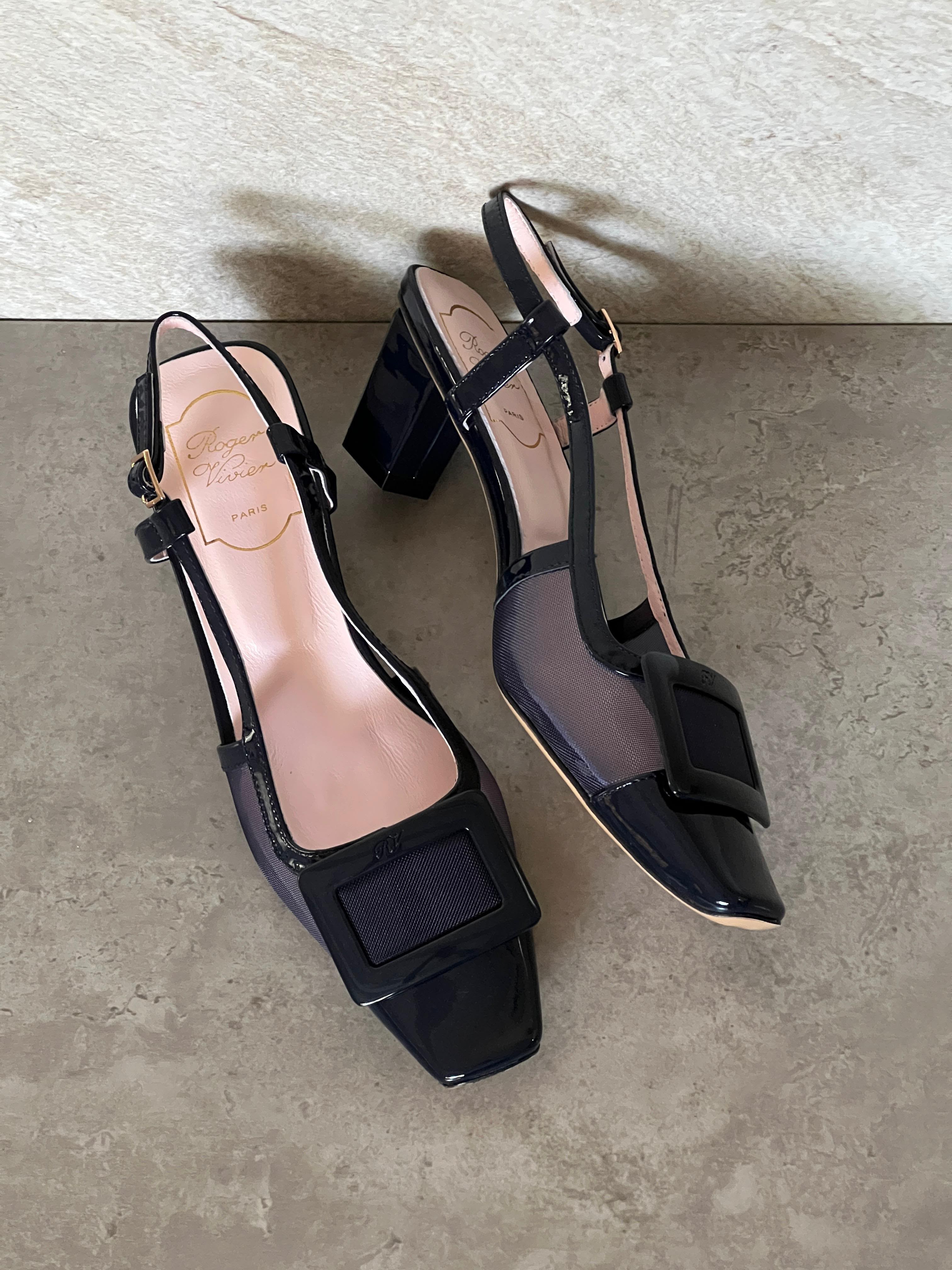 Roger Vivier Belle Vivier slingback pumps