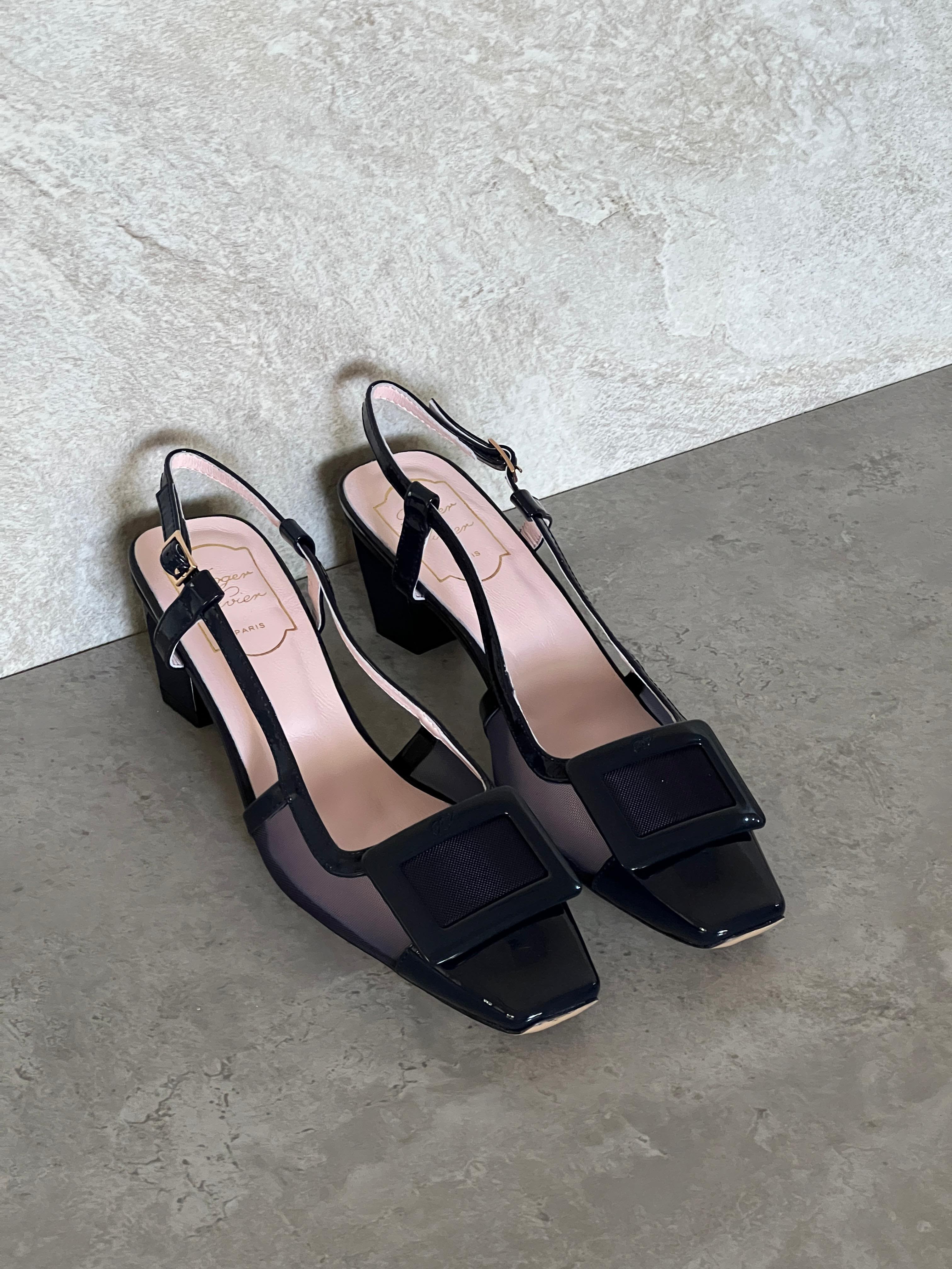 Roger Vivier Belle Vivier slingback pumps
