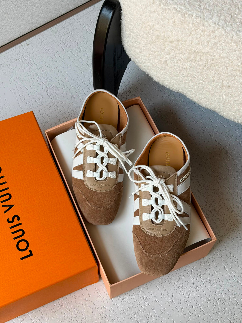 LV Sneakerina Open Back  Shoes