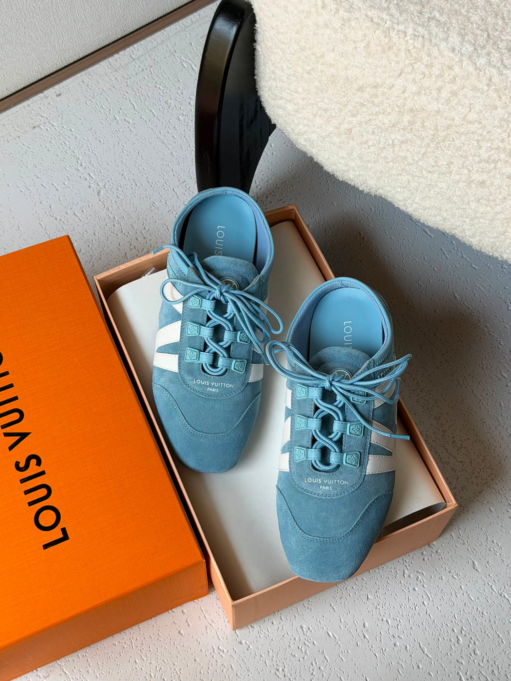 LV Sneakerina Open Back  Shoes