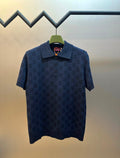 Gucci GG cotton silk jacquard polo shirt