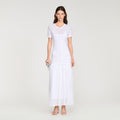 SANDRO Beaded Knit Maxi Dress