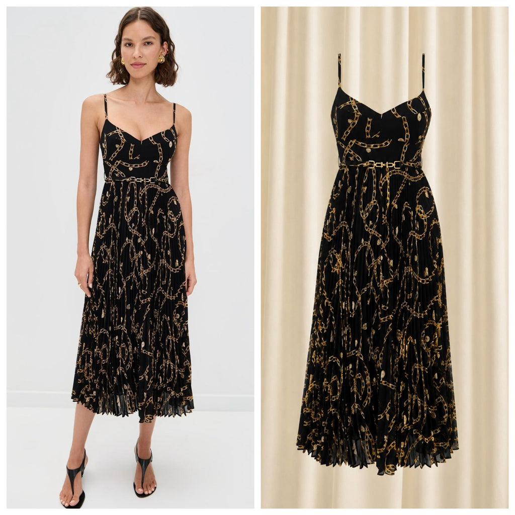 Zimmermann Sunray Pleated Picnic Dress