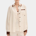 Chanel Long-sleeved Shirt in Silk