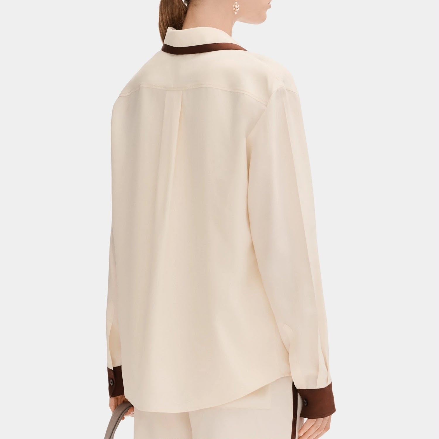 Chanel Long-sleeved Shirt in Silk