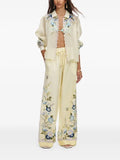 Self-Portrait Yellow Floral-print Set