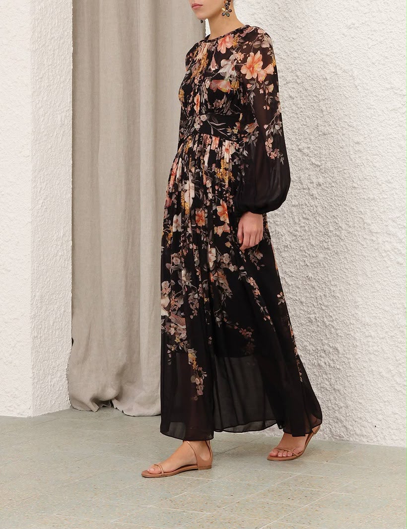 ZIMMERMANN Carousel Billow Maxi Dress
