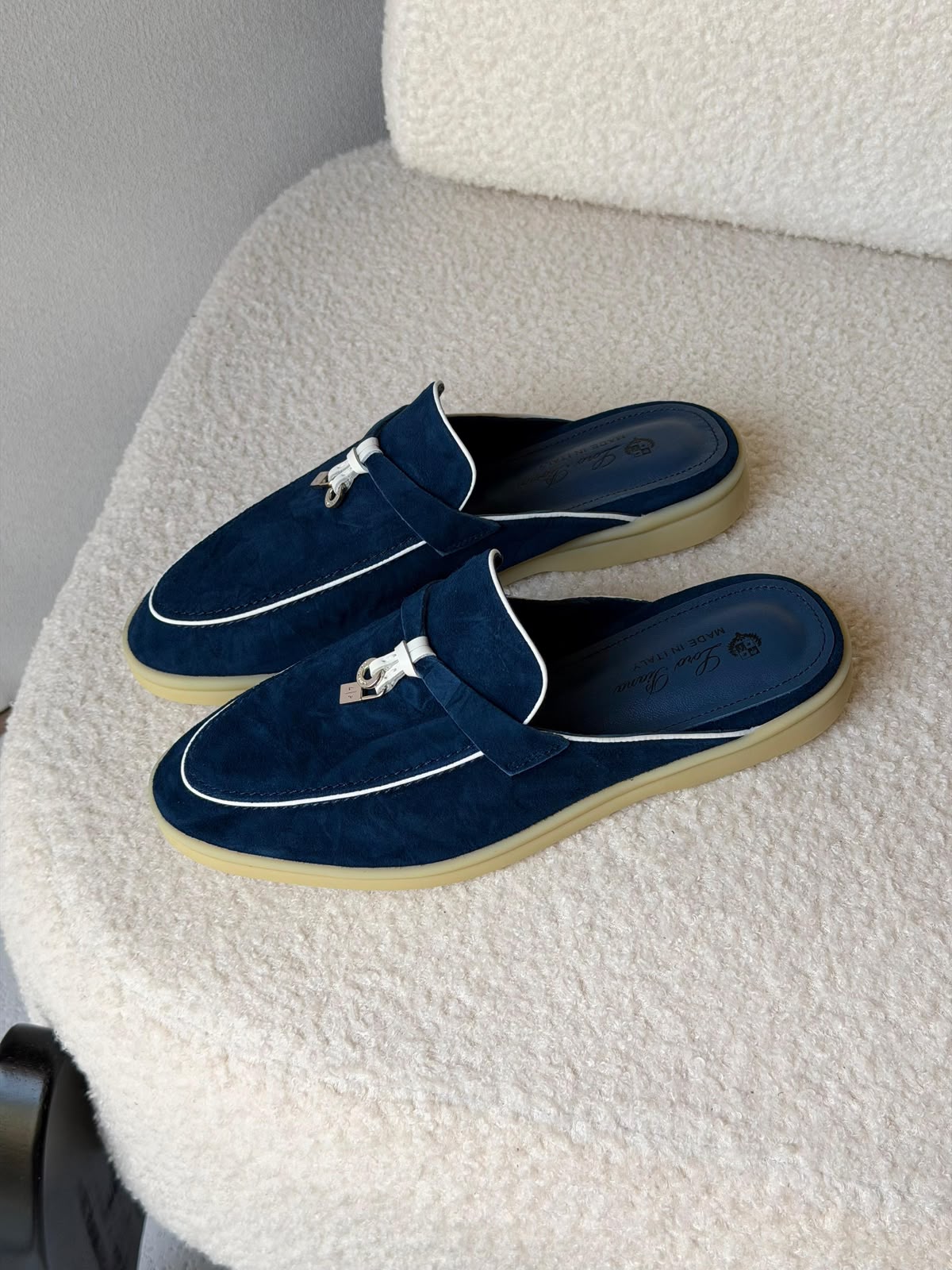 Loro Piana Babouche Charms Flat.