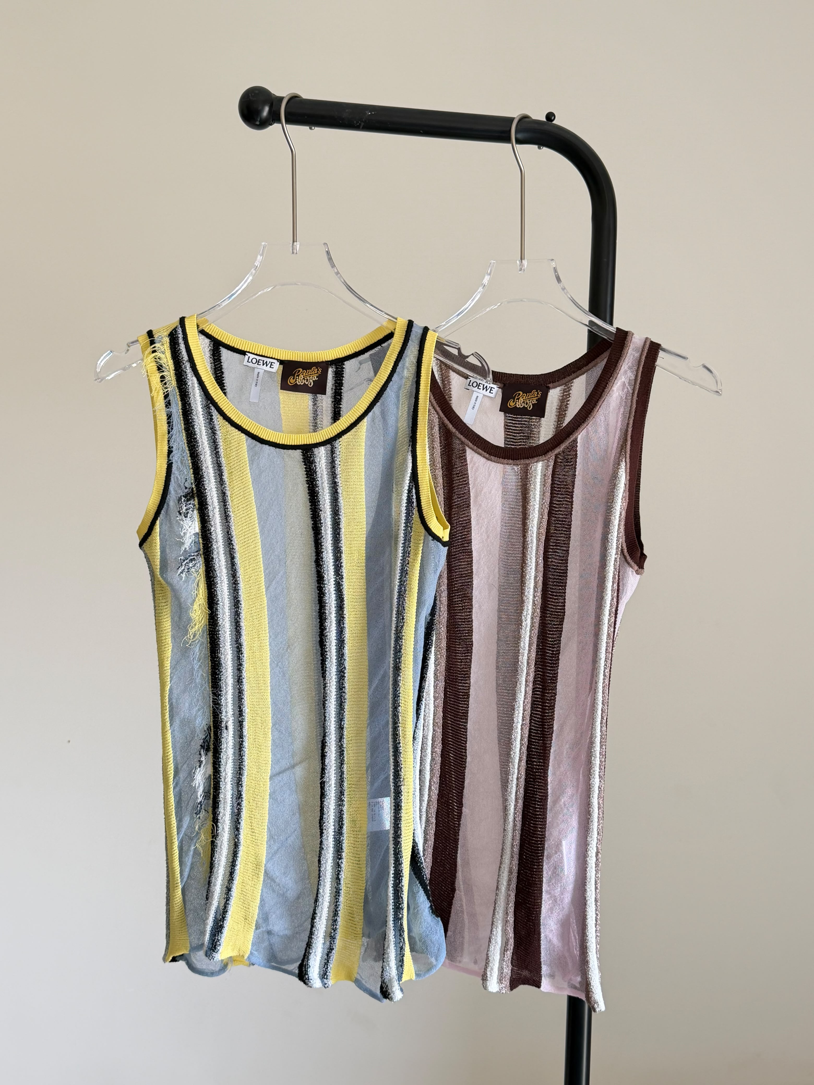 Loewe Top in viscose and cotton blend