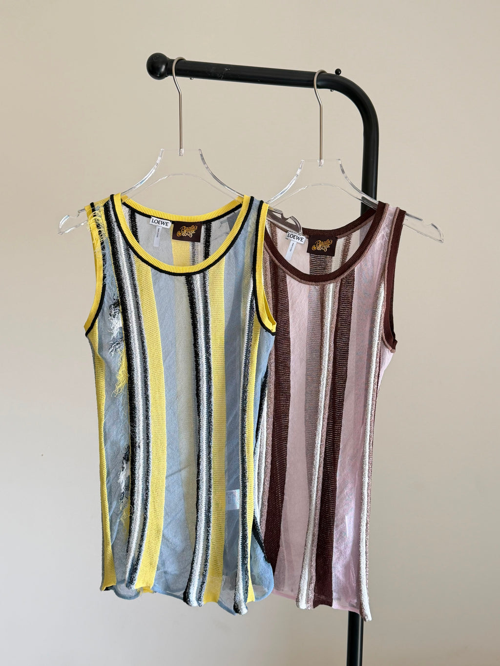 Loewe Top in viscose and cotton blend