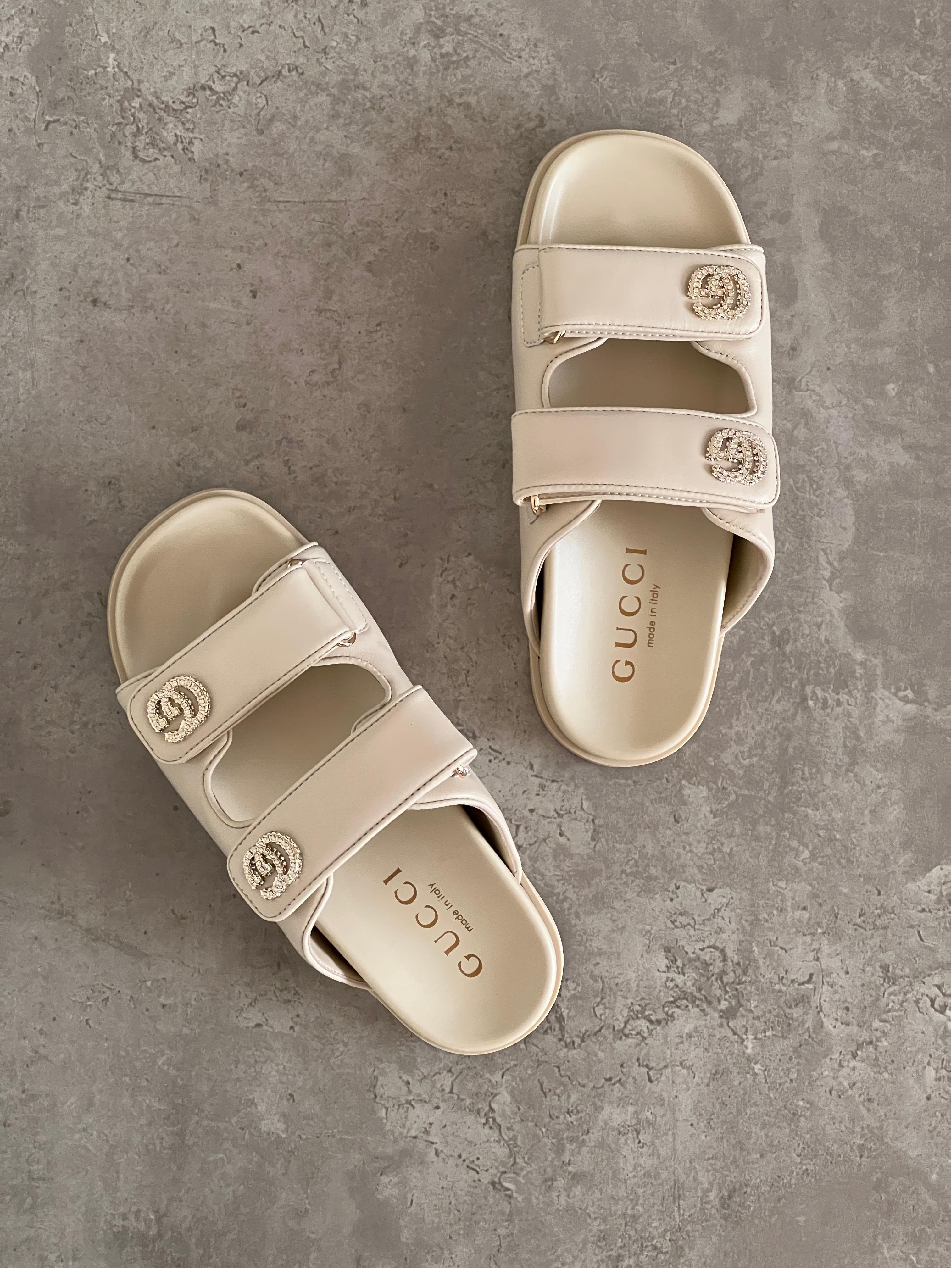 Gucci Marmont Double G sandals
