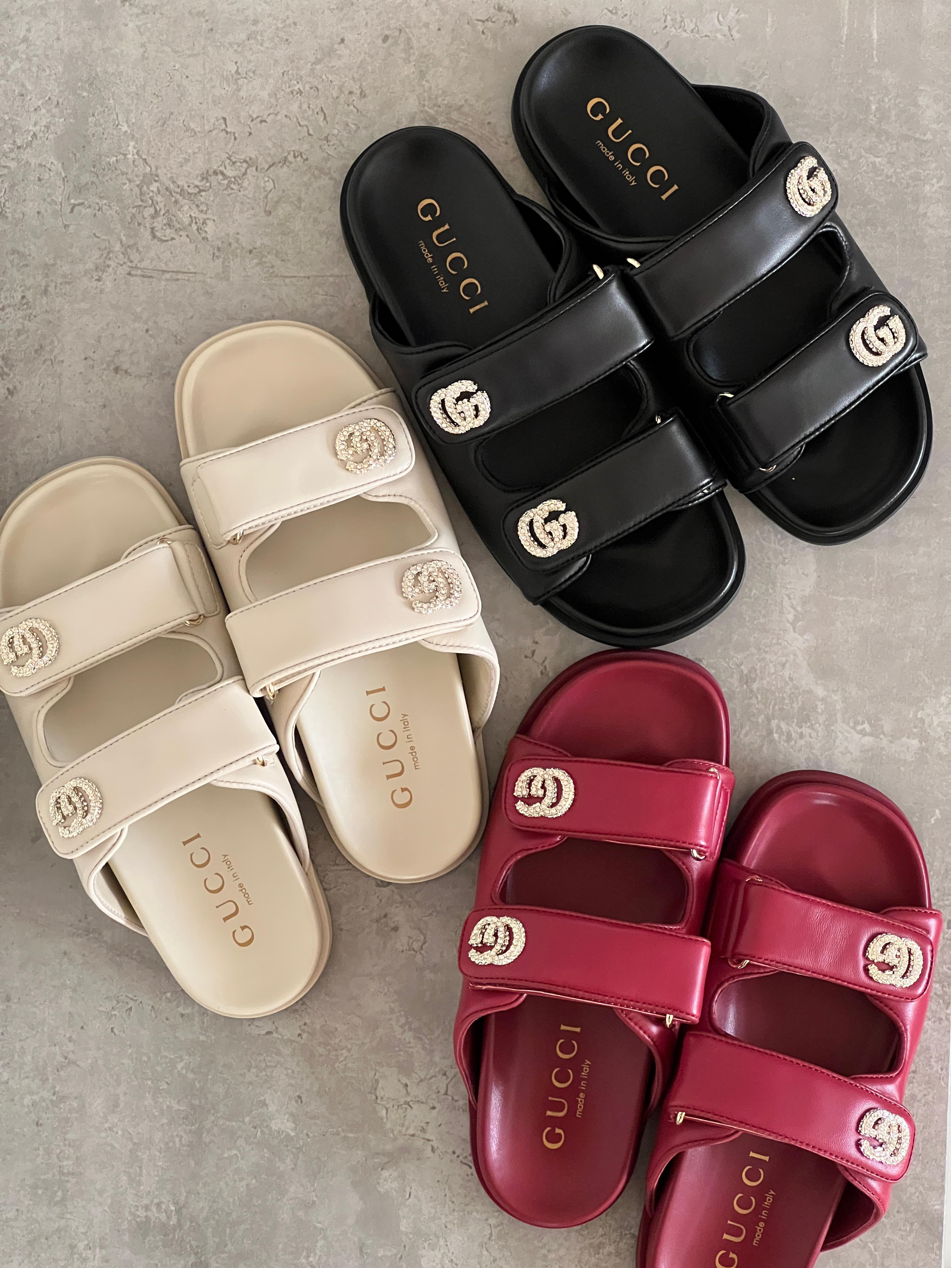 Gucci Marmont Double G sandals