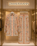 Zimmermann Roselight Relaxed Shirt & Blouse Set