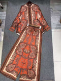 Zimmermann Mahon Set in Tangerine Paisley