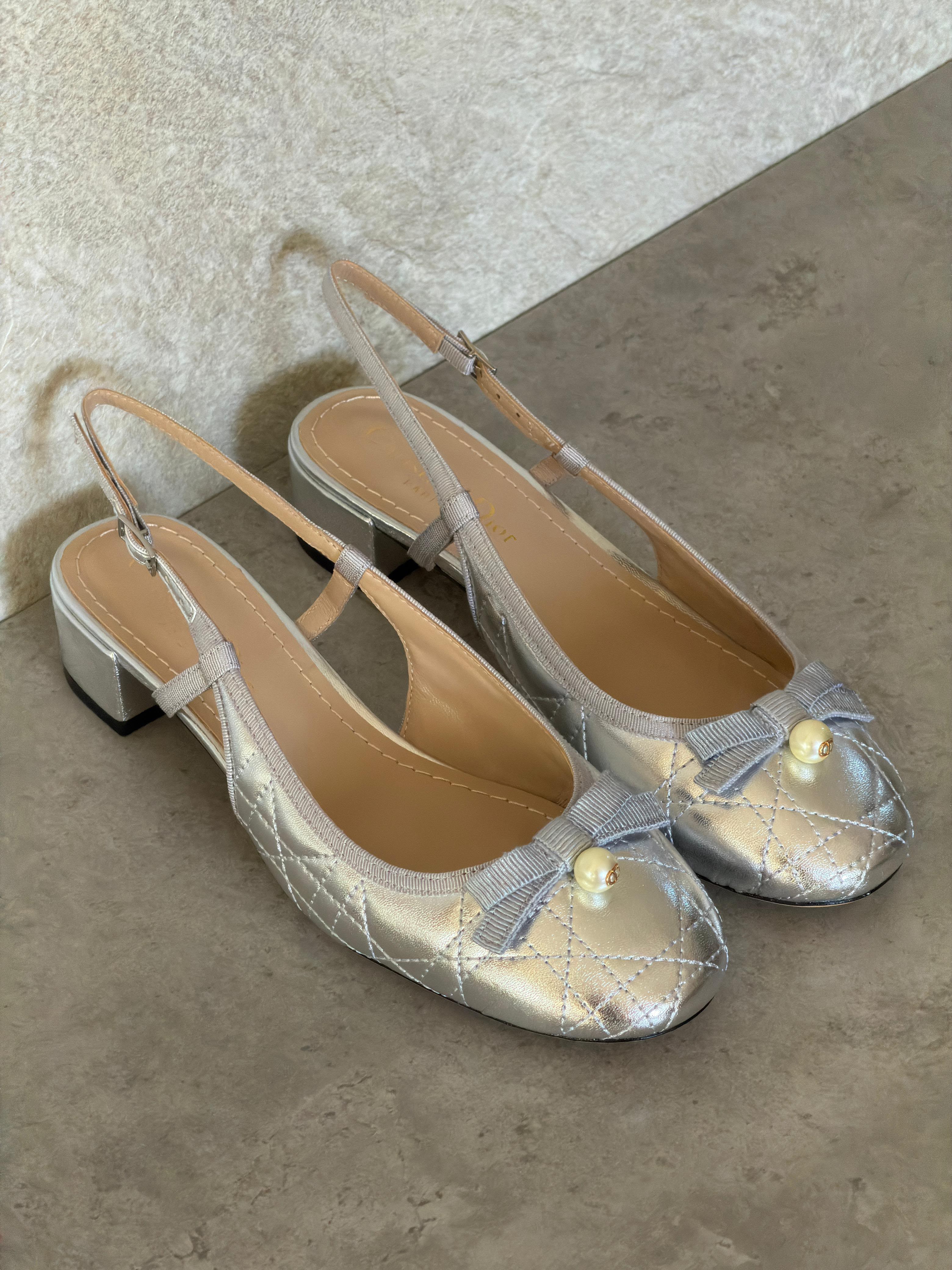 Dior Ballet Slingback Pumps