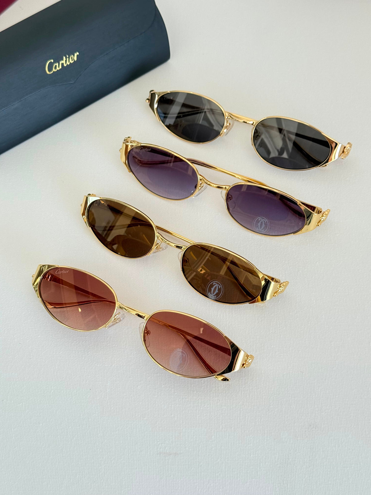 Panthère de Cartier Oval Sunglasses