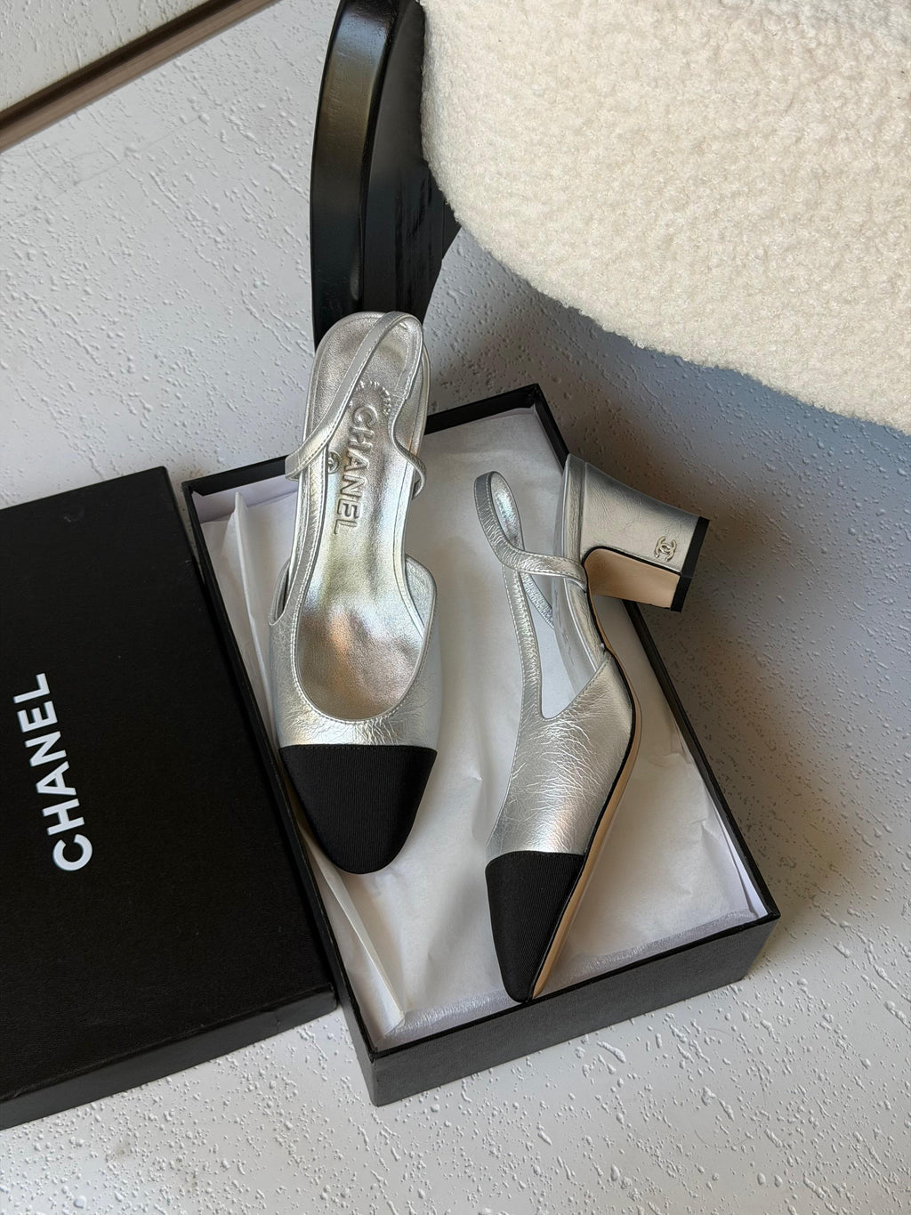 Chanel Slingbacks Heeled