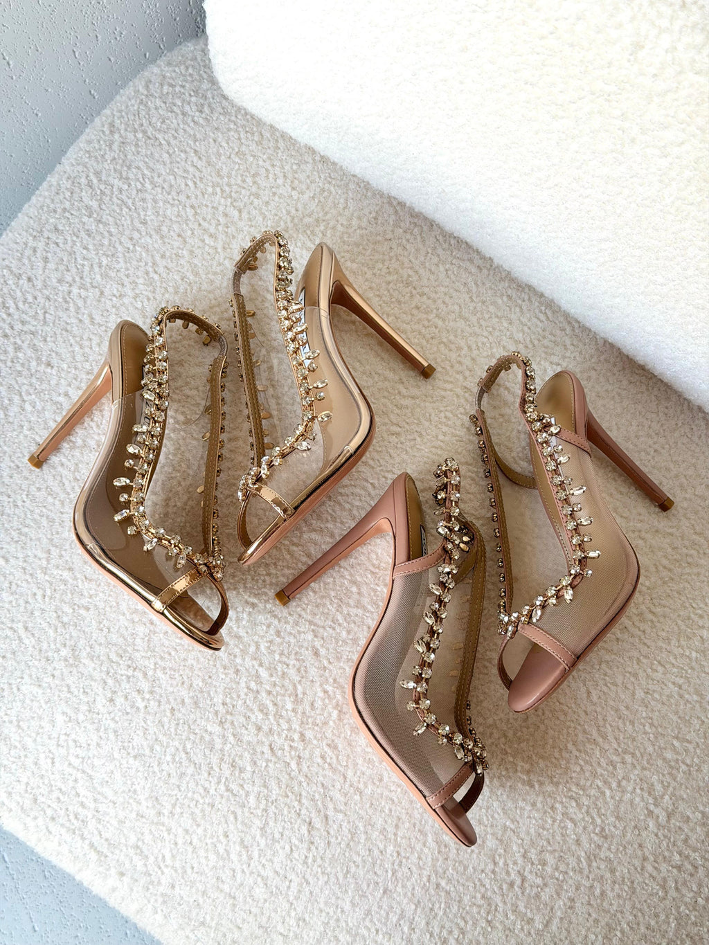 Aquazzura Temptation Crystal Sandal