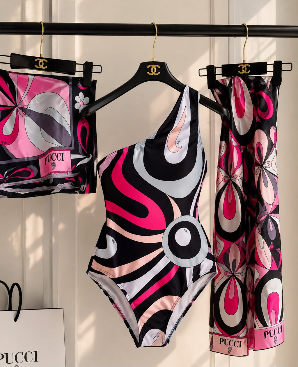 Pucci Marmo-print Swimsuit