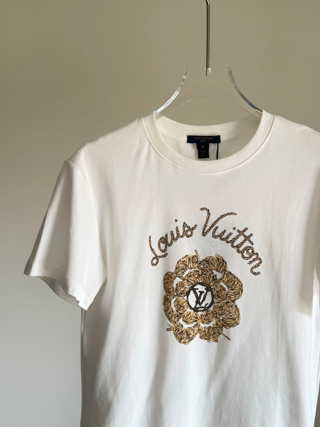 Louis Vuitton Woven Flower Print T-Shirt