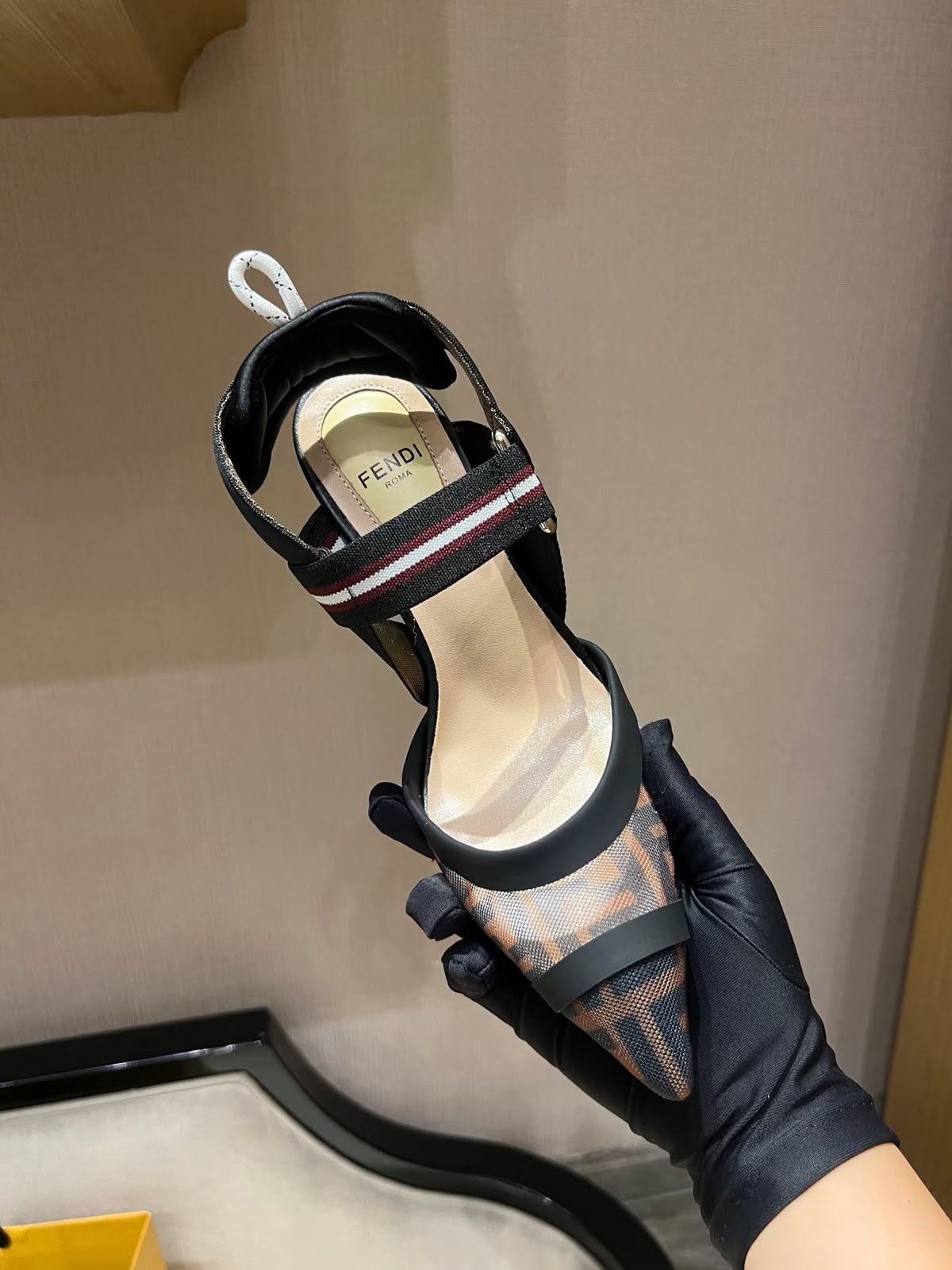 Fendi Colibrì slingback pumps