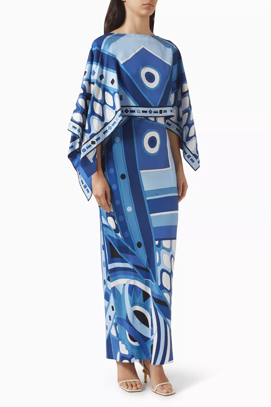 Pucci Vivara-print Maxi Dress in Silk
