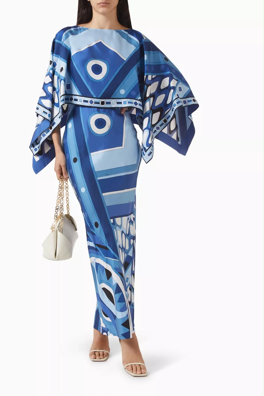 Pucci Vivara-print Maxi Dress in Silk