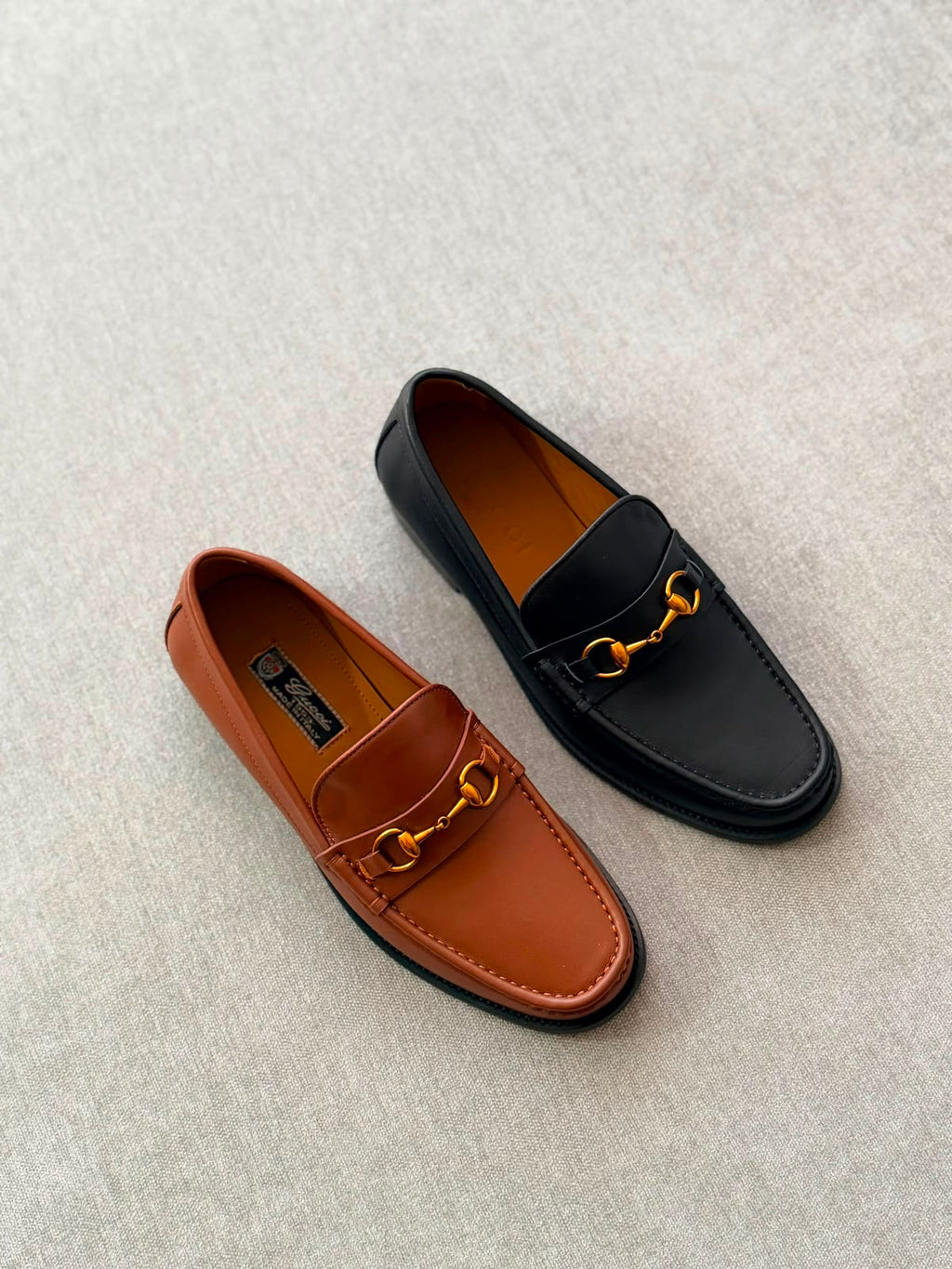 Gucci Horsebit-detailed leather loafers