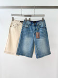 Loro Piana Quarona Denim Shorts