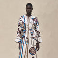 Hermes "L'Enseigne du Sellier" caftan