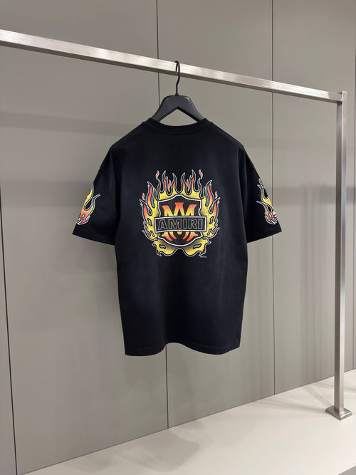 Amiri Flames Oversized T-shirt