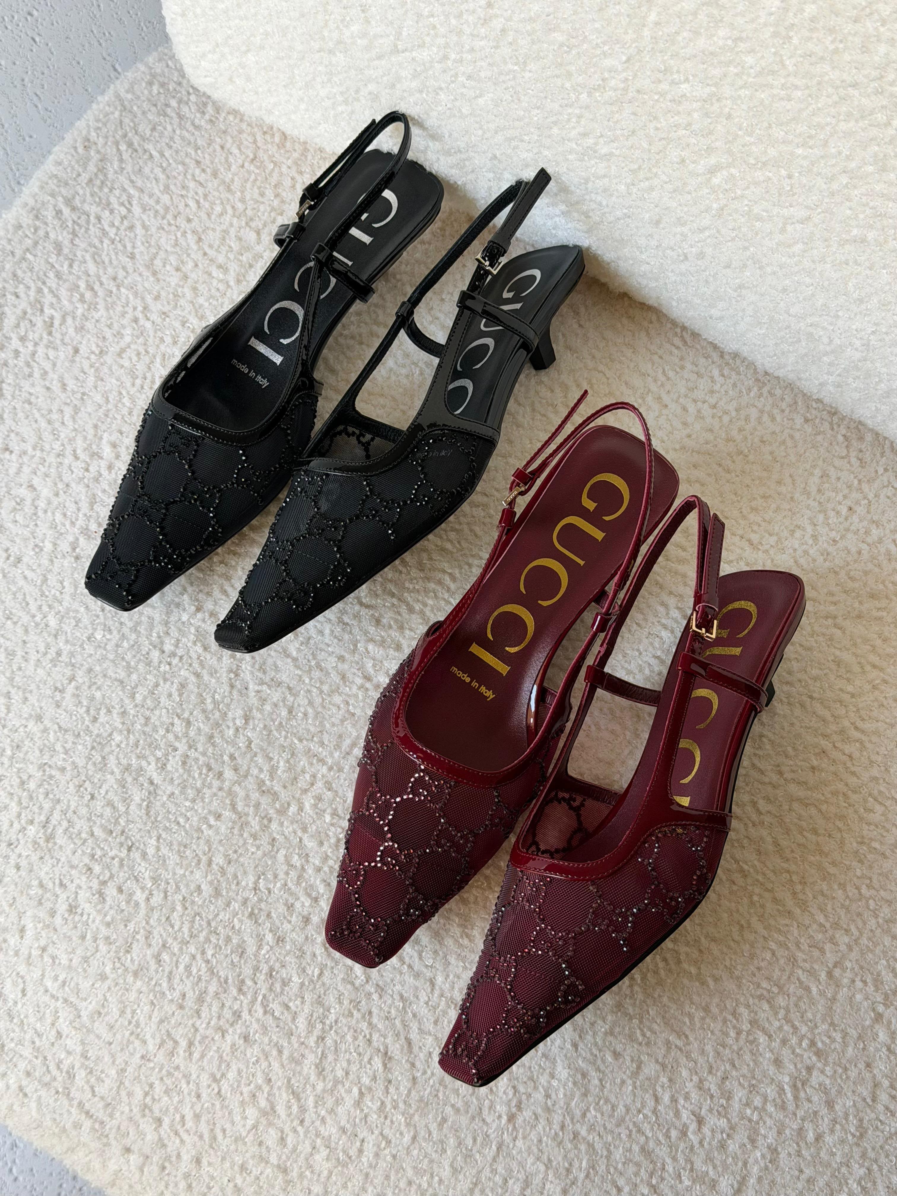Gucci GG Slingback Pumps