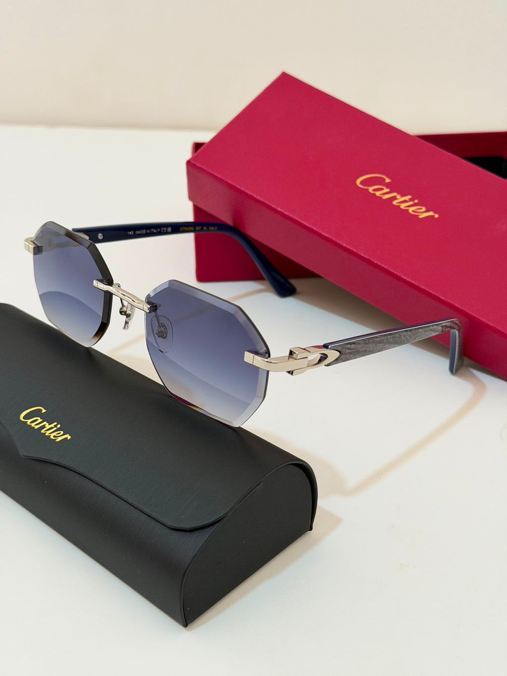 Cartier CT0439S Rectangle Sunglasses