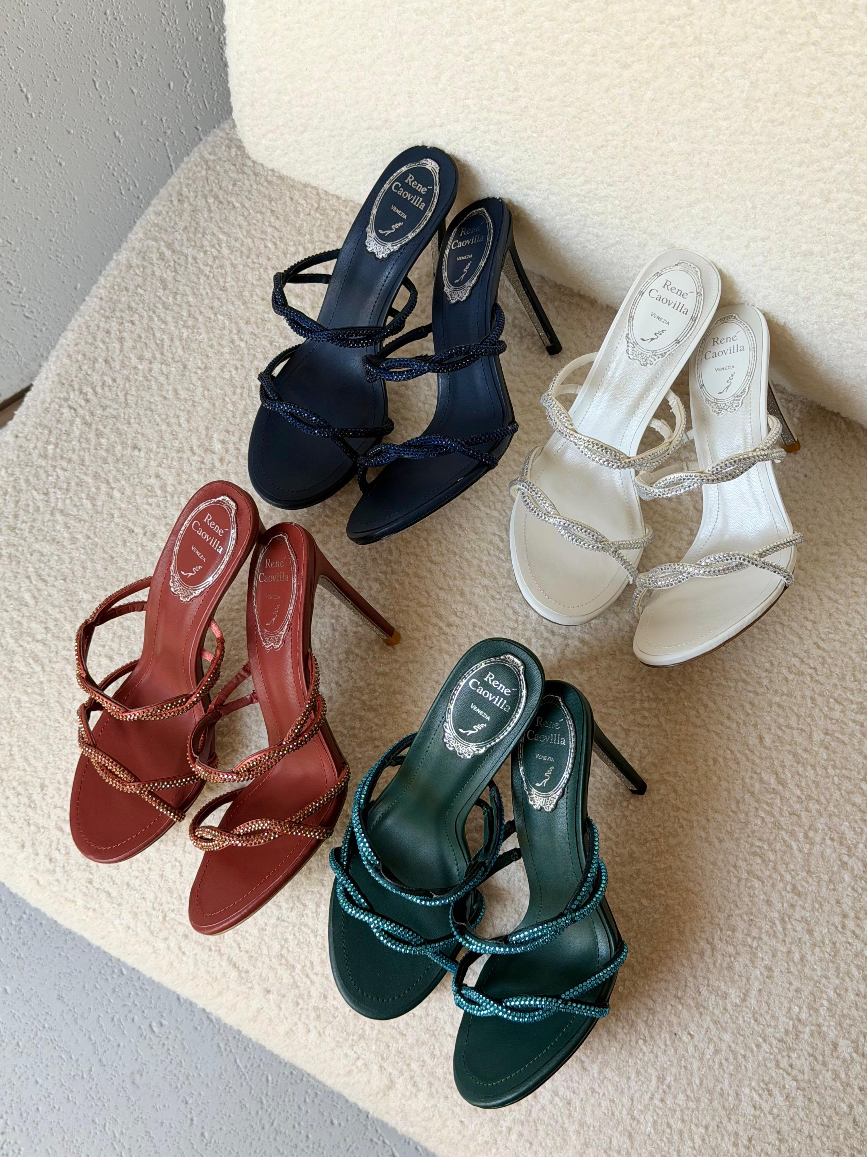 Rene Caovilla Braid Sandals