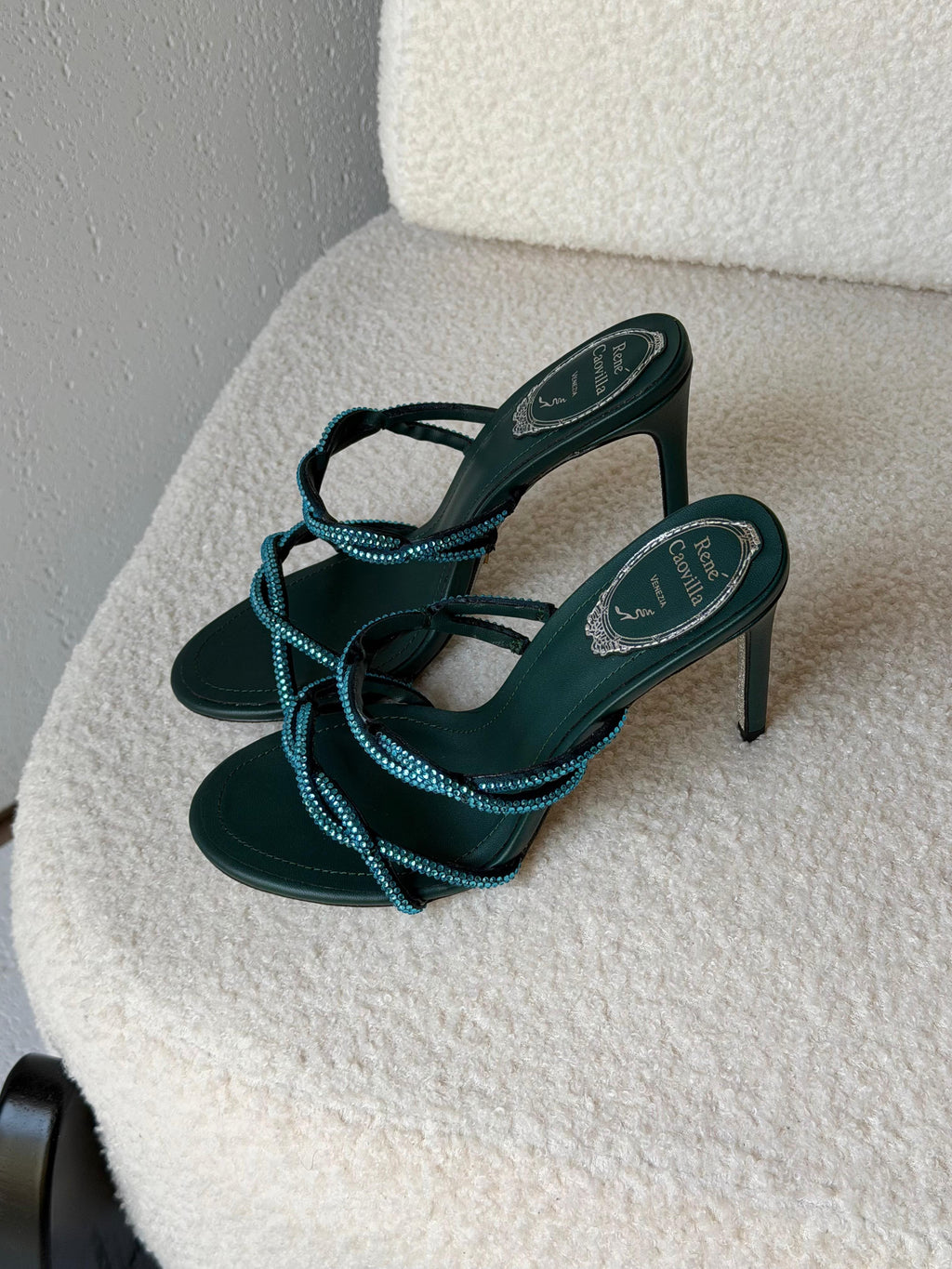 Rene Caovilla Braid Sandals