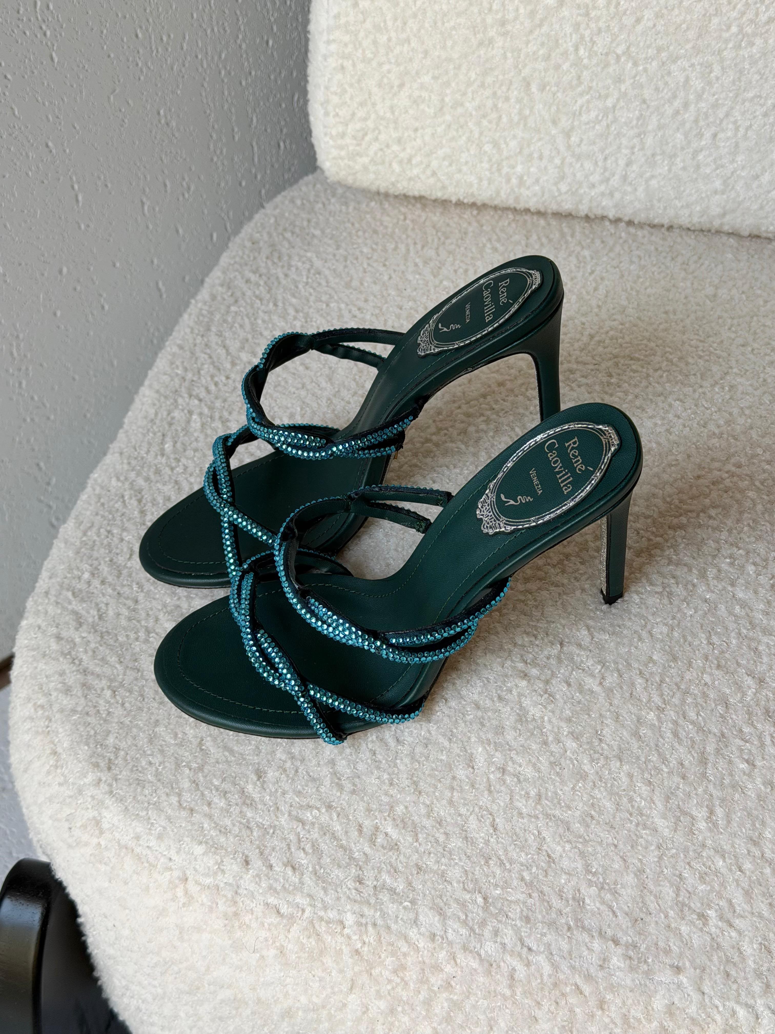 Rene Caovilla Braid Sandals