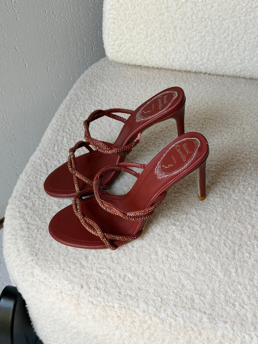 Rene Caovilla Braid Sandals