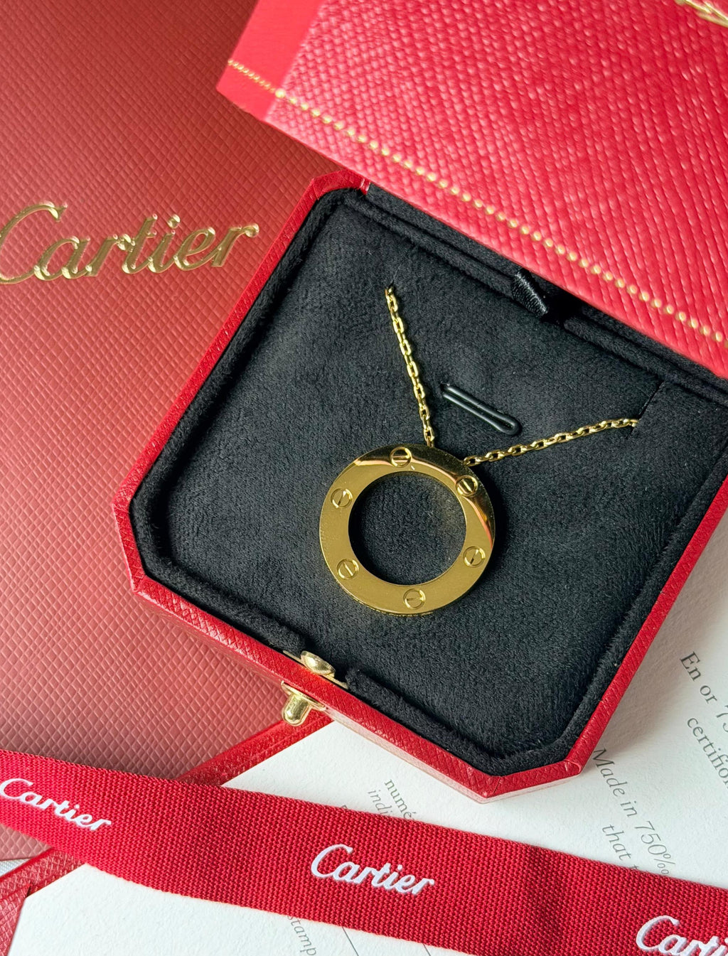 Cartier Love Pendant