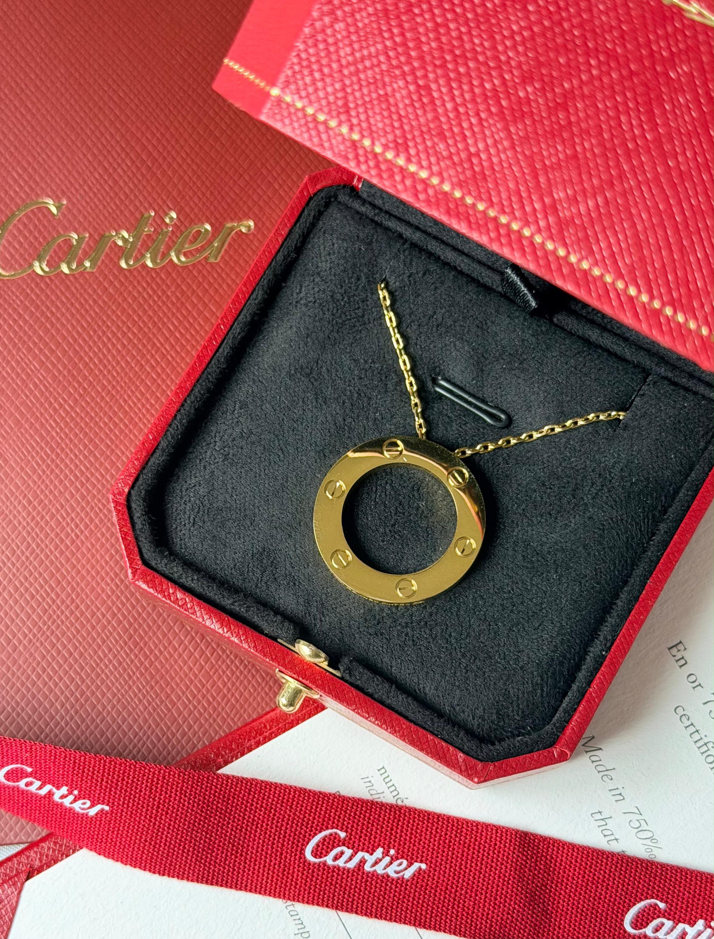 Cartier Love Pendant