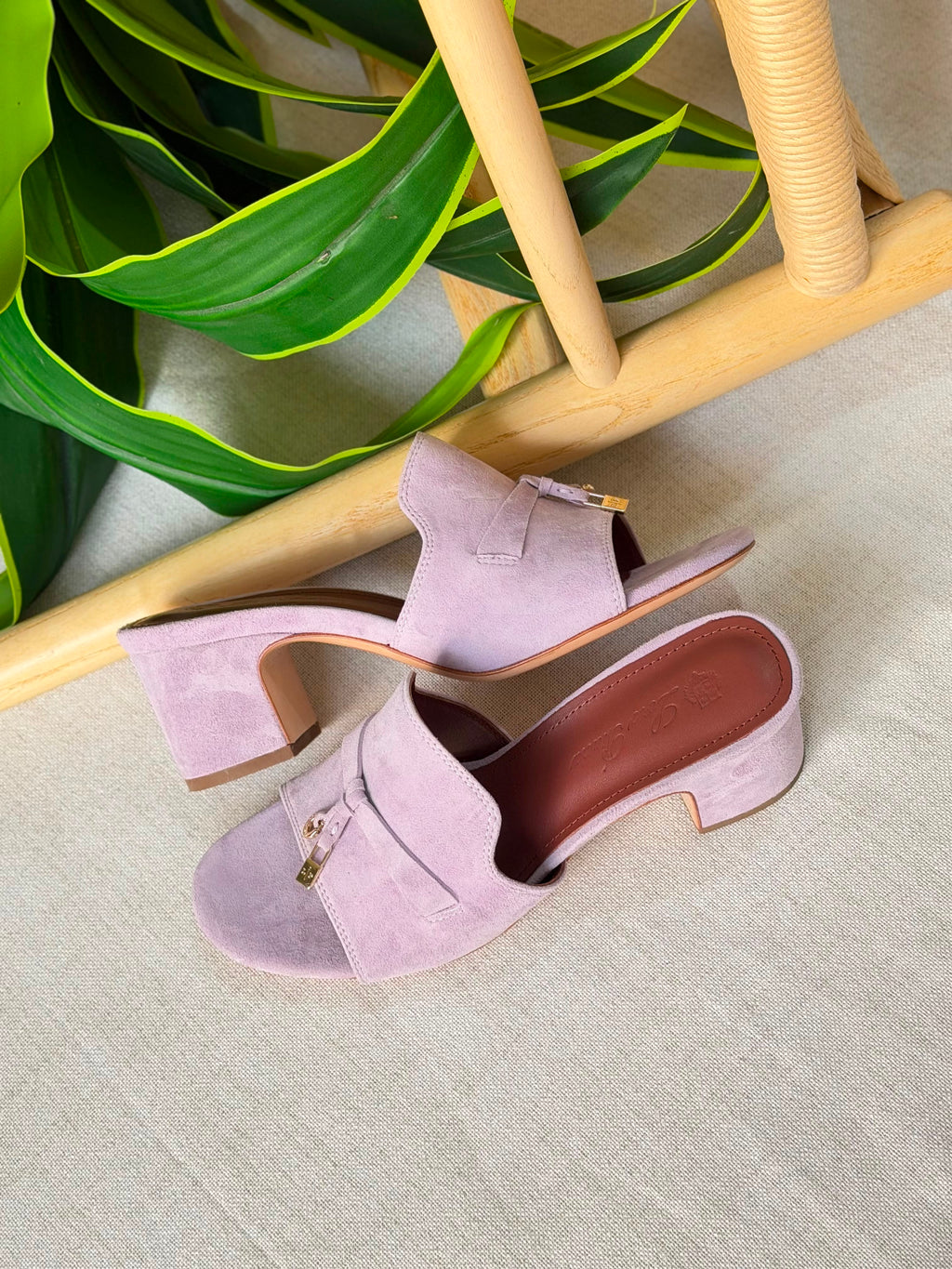 Loro Piana Summer Charms Heeled Sandal