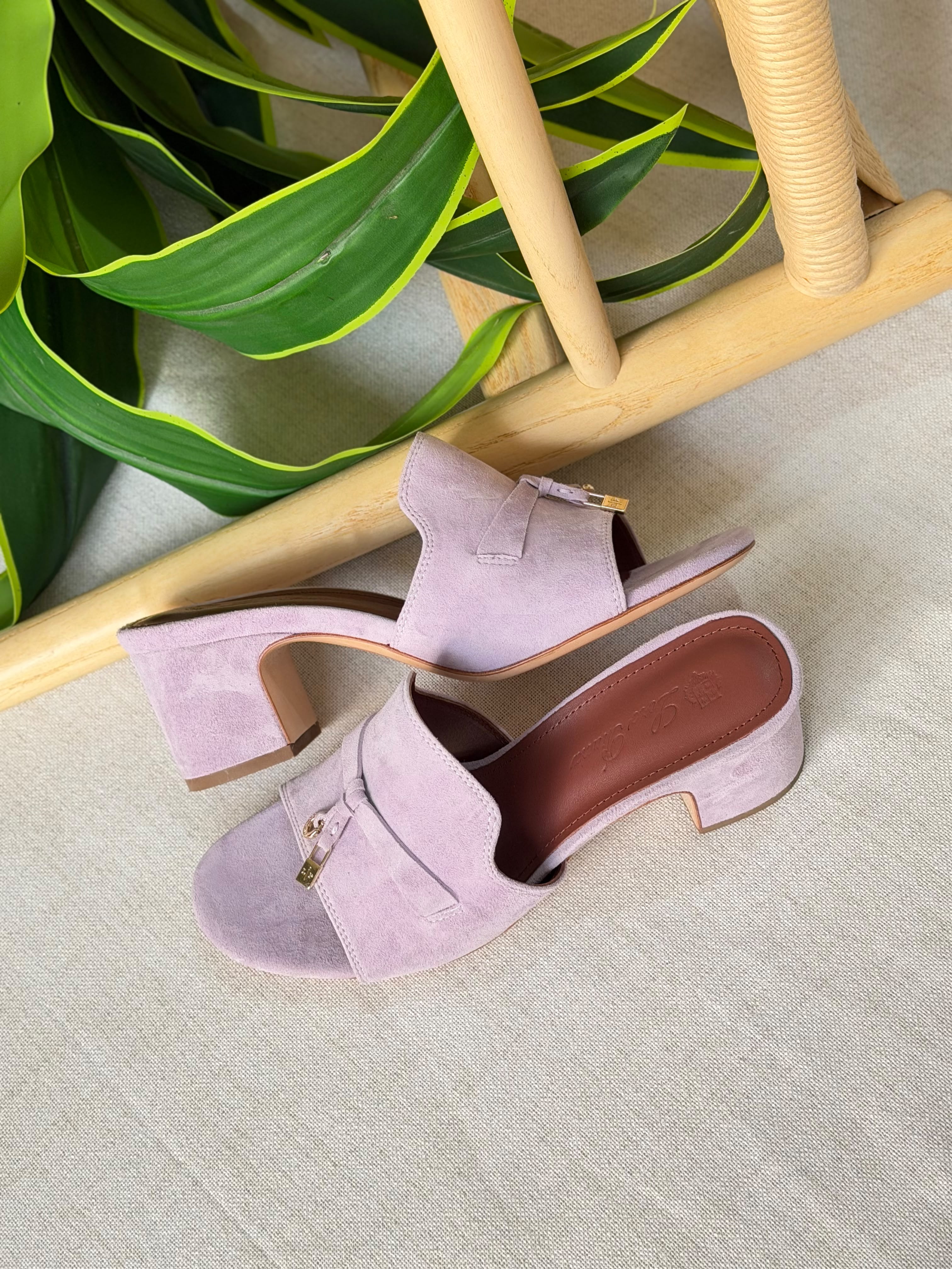 Loro Piana Summer Charms Heeled Sandal