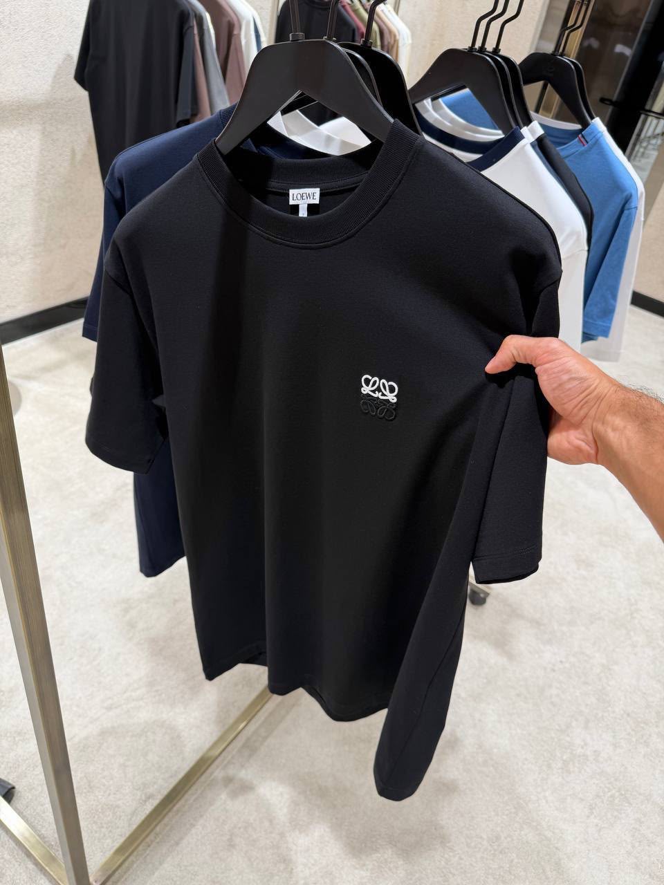Loewe Anagram Embroidered T-shirt