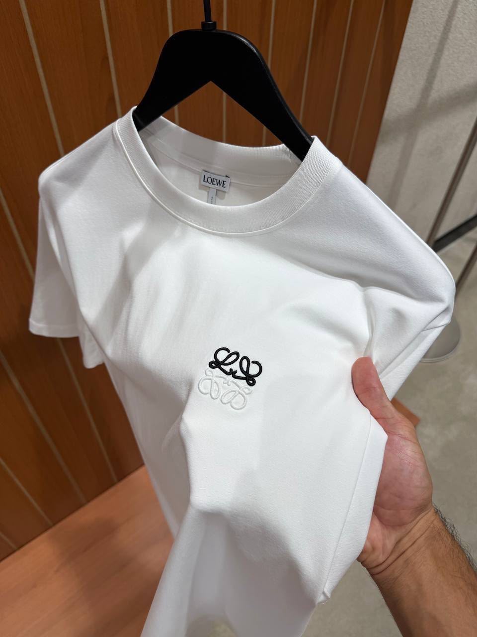Loewe Anagram Embroidered T-shirt