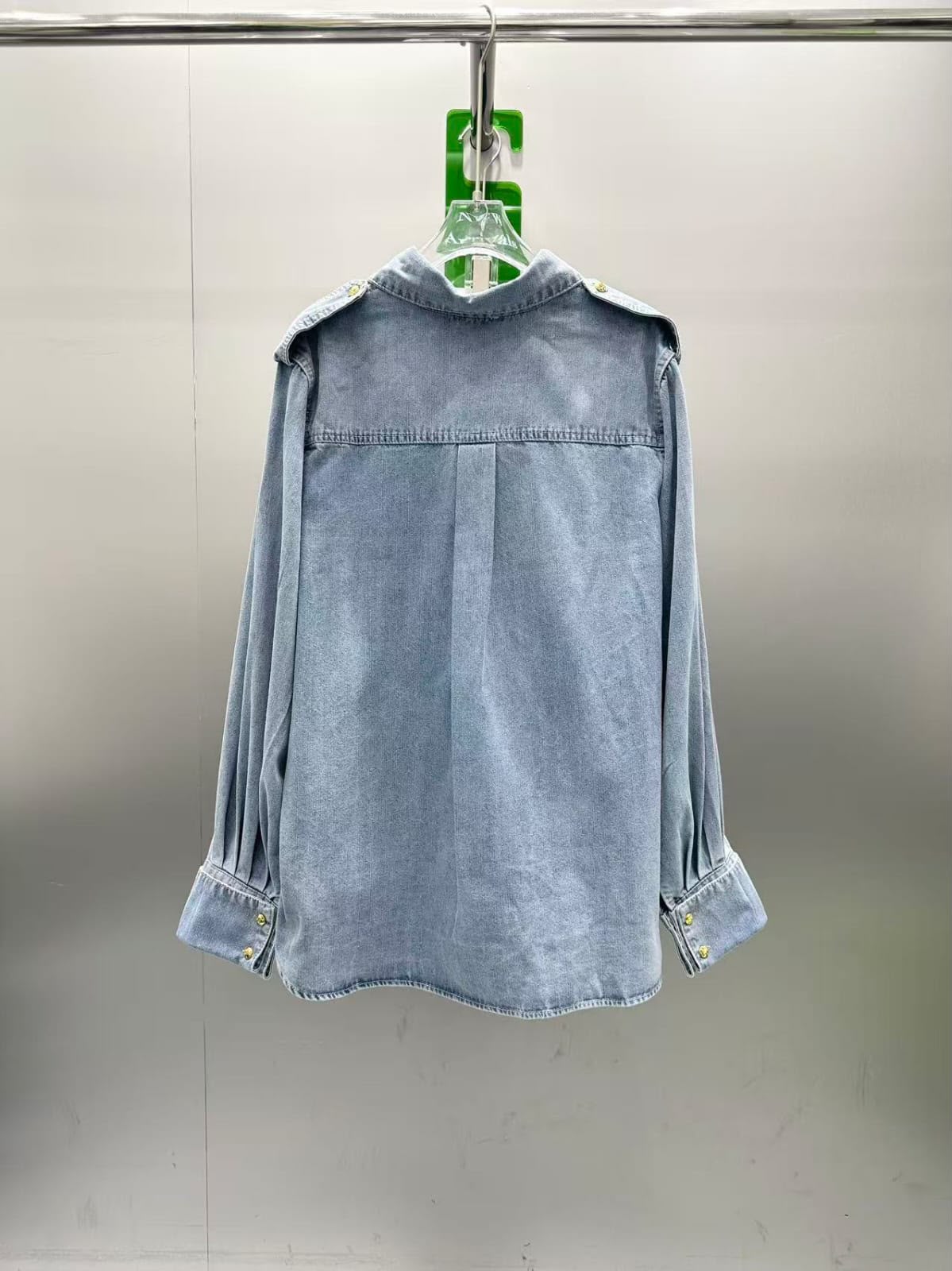 Celine Shirt in Cotton Denim